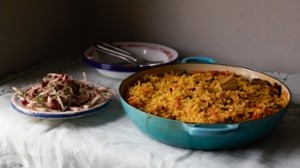 Duck plov
