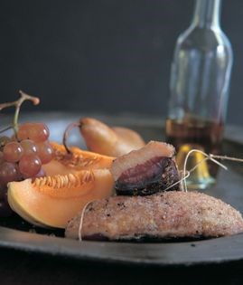 Duck prosciutto carpaccio