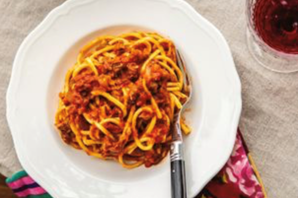 Duck ragu with strangozzi [Annie Conley]