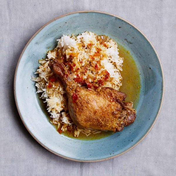 Duck rendang