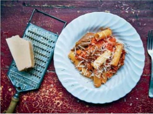 Duck rigatoni
