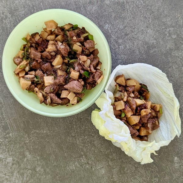 Duck san choy bau