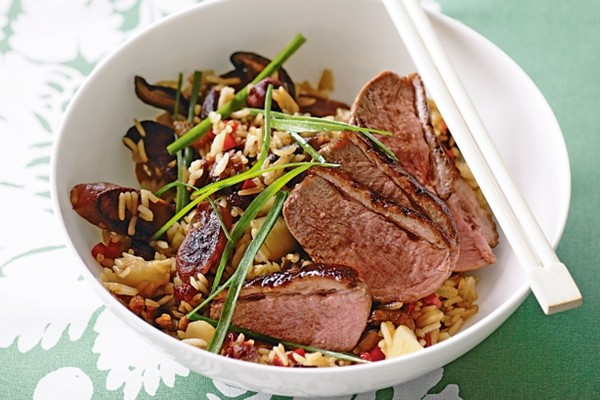 Duck with eight-jewel rice