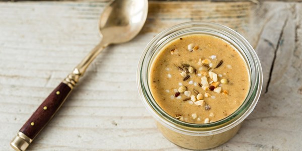 Dukkah hazelnut butter