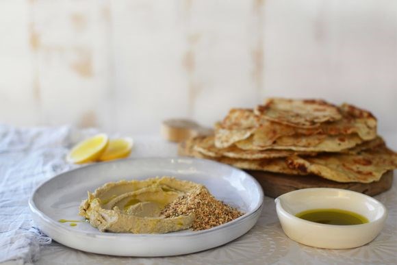 Dukkah hummus
