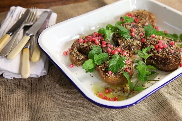 Dukkah lamb chops