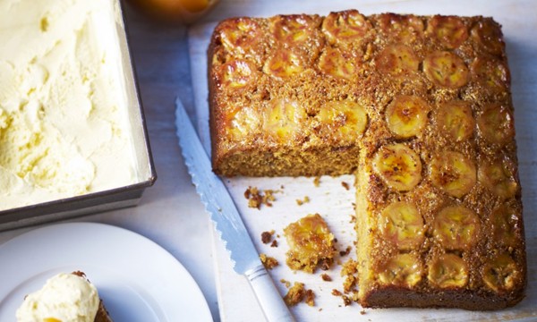 Dulce & banana cake