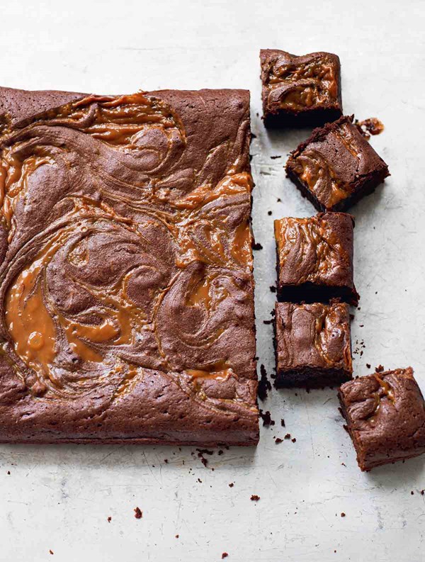 Dulce de leche brownies