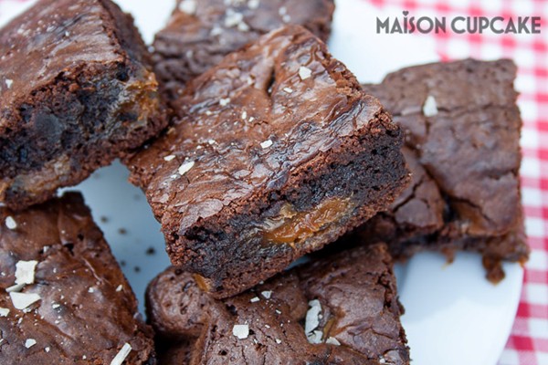 Dulce de leche brownies