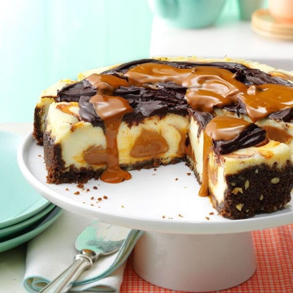 Dulce de leche cheesecake 