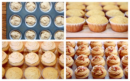 Dulce de leche cupcakes