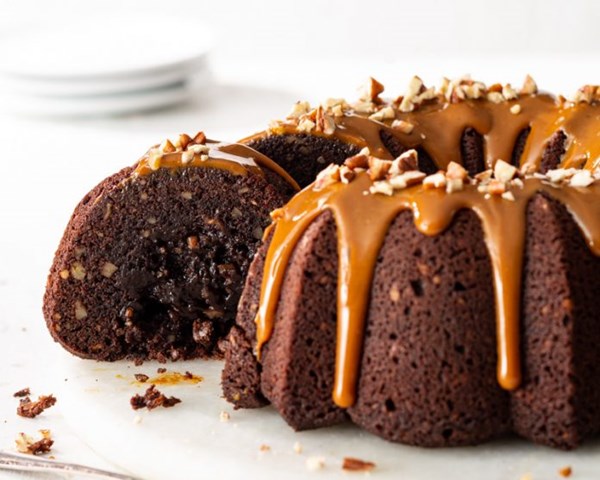 Dulce de leche glaze