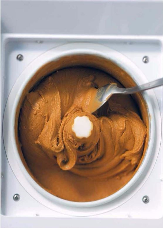 Dulce de leche ice cream