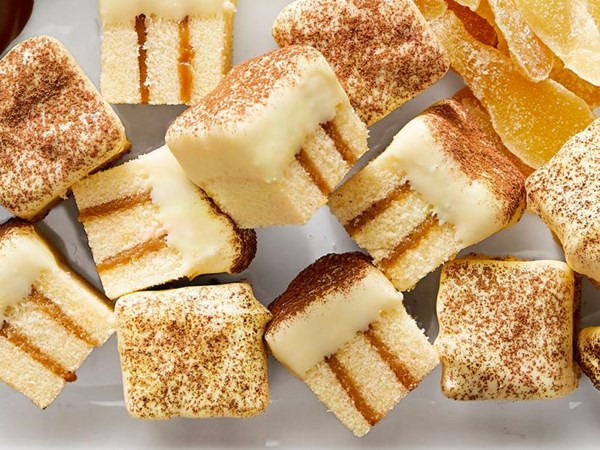 Dulce de leche petits fours