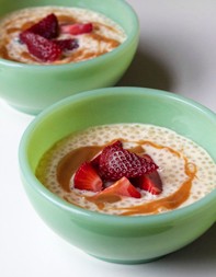 Dulce de leche tapioca