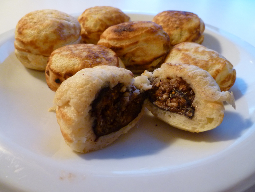 Dumplings with a figgy surprise