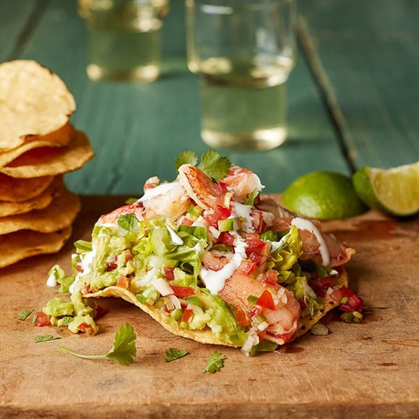 Dungeness crab and avocado tostadas 