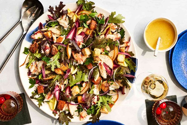 Dungeness crab salad