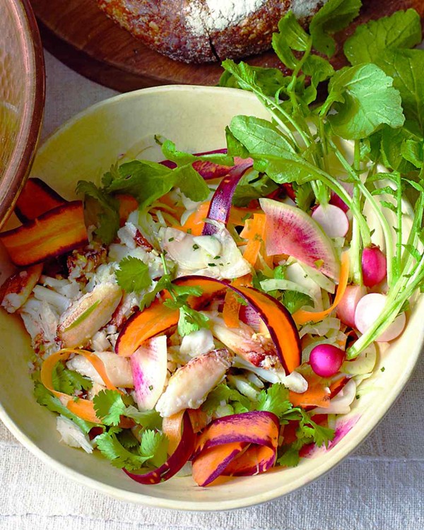 Dungeness crab salad