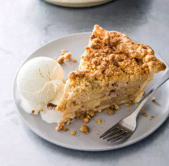 Dutch apple pie