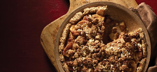 Dutch apple pie