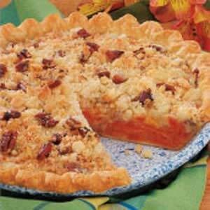 Dutch apricot pie