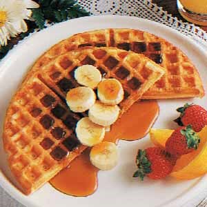 Dutch cream waffles