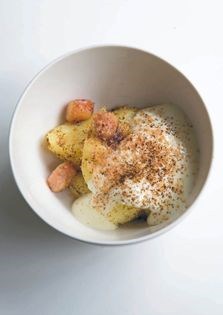 Dutch creams, bone marrow, air-dried tuna and coffee
