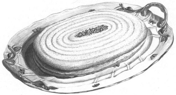 Dutch soufflé torte