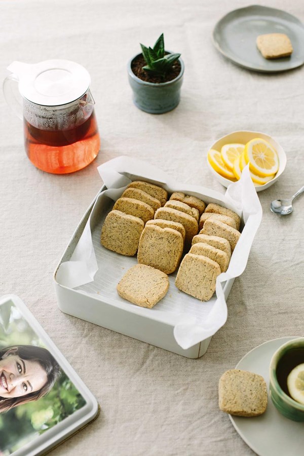 Earl Grey & vanilla shortbreads