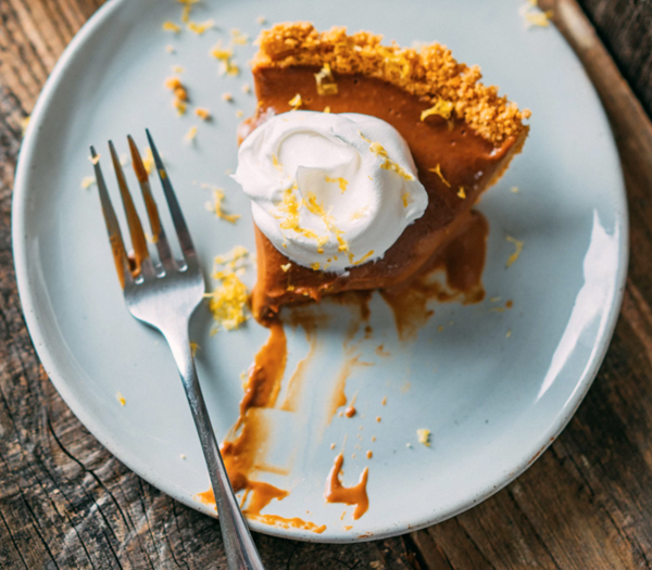 Earl Grey icebox pie