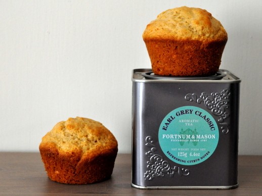 Earl Grey lemon muffins