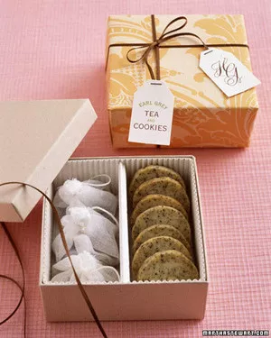Earl Grey tea cookies