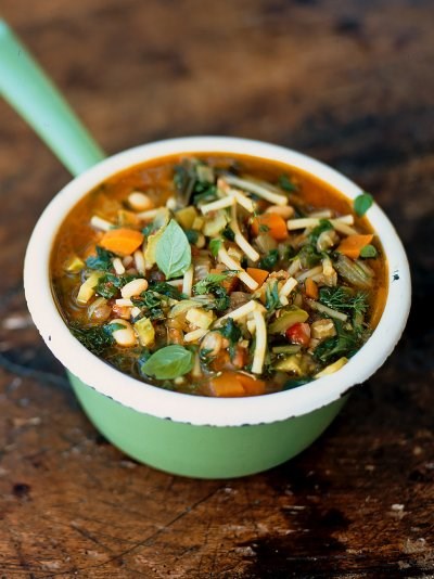 Early autumn minestrone