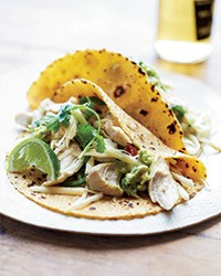 Easiest chicken tacos