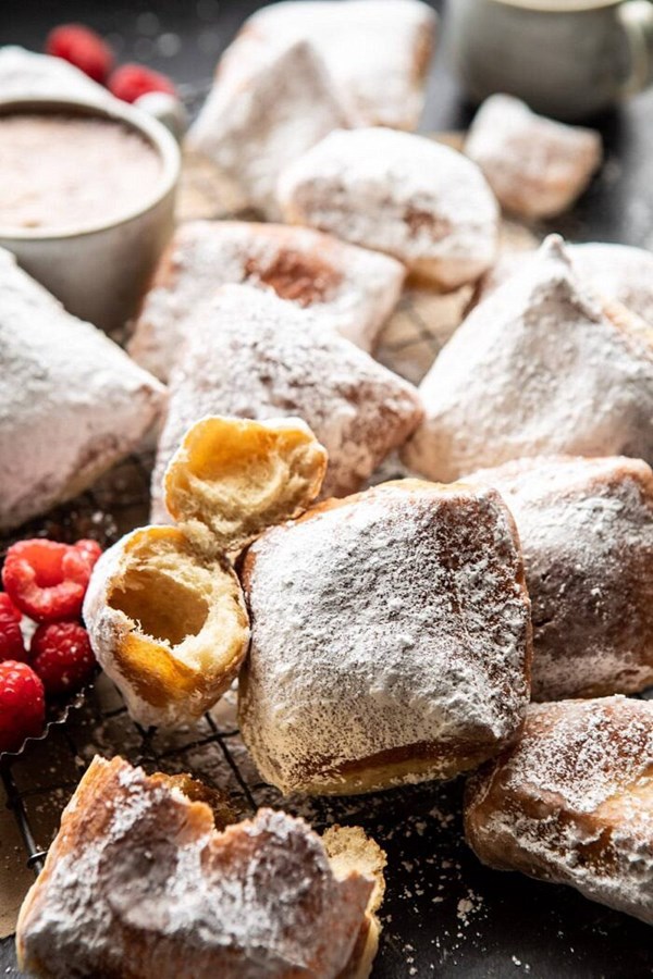 Easiest cinnamon buttermilk beignets