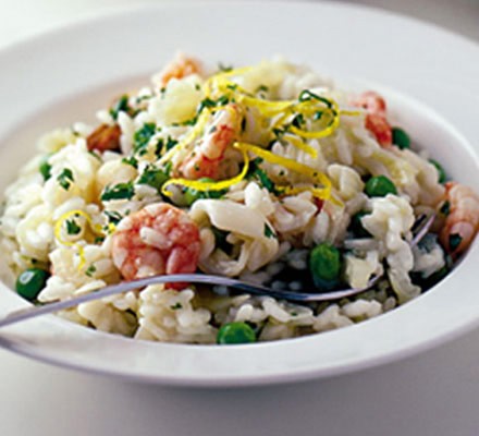 Easiest-ever seafood risotto