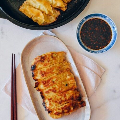 Easiest pork and cabbage potstickers