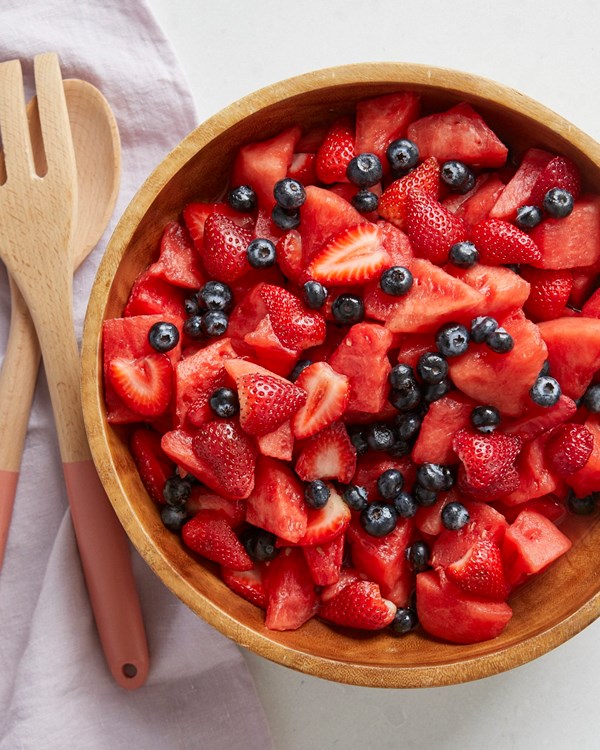 Easiest summer fruit salad