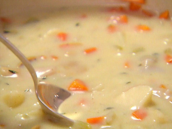 East Hampton clam chowder