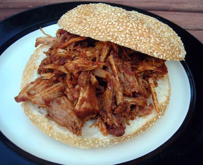East meets Southeast barbecued pulled pork