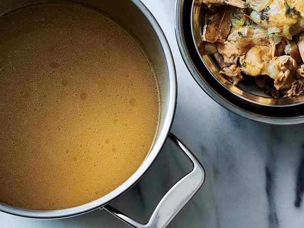 East-west chicken stock