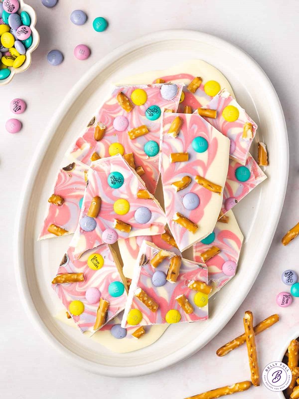 Easter chocolate bark
