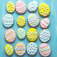 Easter egg biscuits