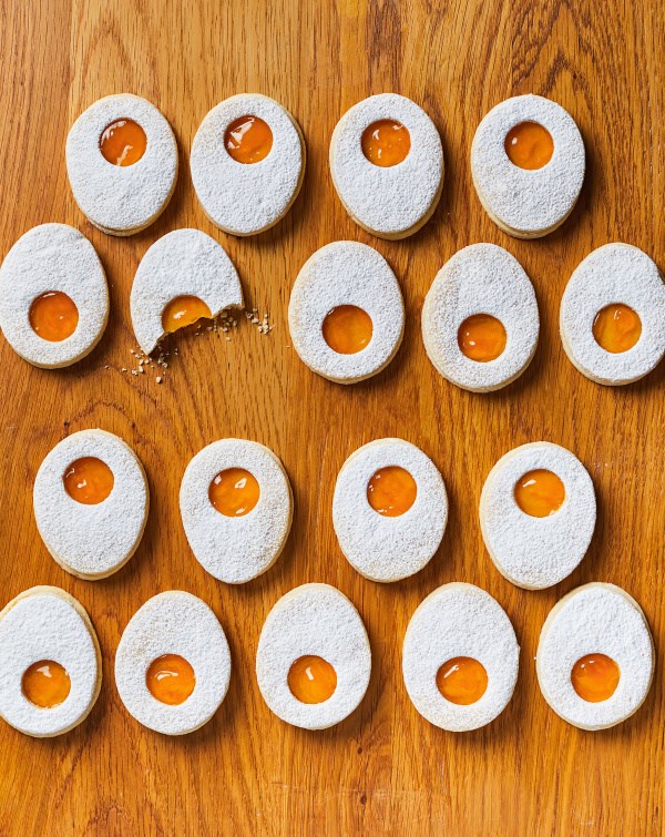 Easter egg biscuits