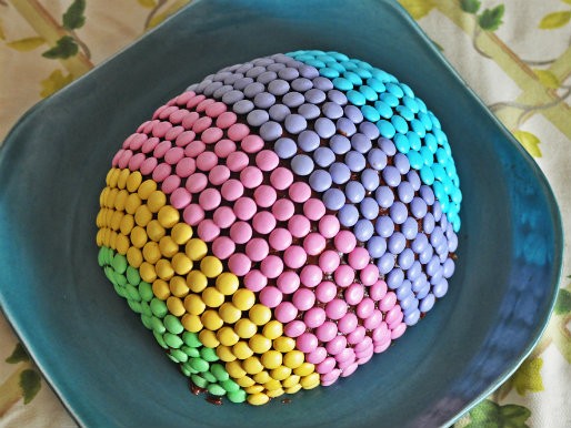 Easter egg cake
