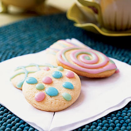 Easter egg cookies