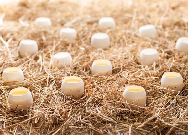 Easter eggs cocktail