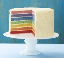 Easter rainbow cake