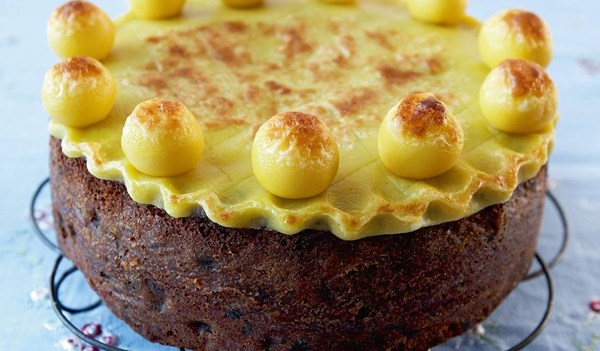 Easter simnel cake